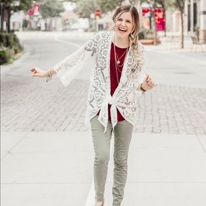 Lace Kimono